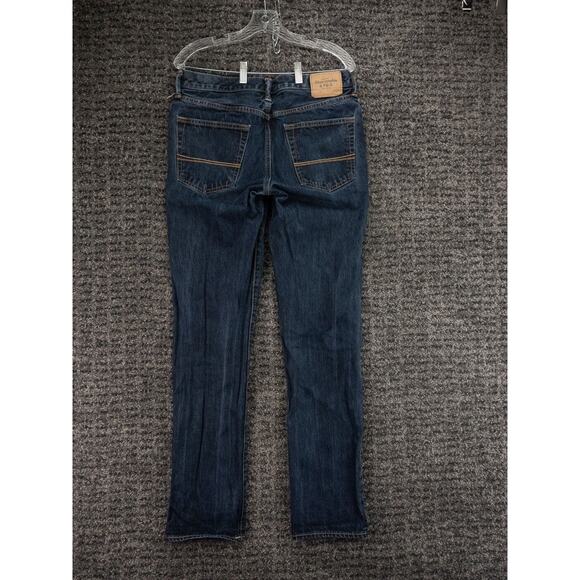 Abercrombie & Fitch Jeans Mens 34x34 Blue The A&F Skinny 100% Cotton Preppy - Picture 10 of 13